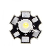 Led high power 3w 158,4lm 3000ºk 45x45 heatsink 50.000h [ch-led-3w-45mil-d-ww]