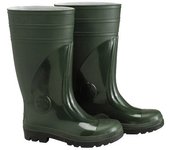 Botas goma altas verdes seguridad nº 48 (par)
