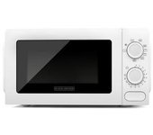 Horno microondas black and decker bxmz700e blanco microondas con grill superficie plana 20 l 700 w