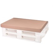 Cojin palé 120x80x10cm asiento, cojin palé beige, cojin palé plano, cojin muebles jardin, cojin jardin, muebles palé
