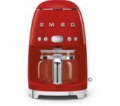 Cafetera de goteo smeg rojo dcf02rdeu