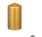 Vela dorado 7 x 13 x 7 cm (24 unidades)