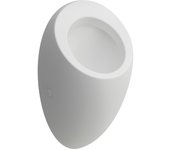 Laufen alessi un urinario de succión, sin agujeros para montaje de tapa, sin mosca, 325x290mm, h8409757570001, color: blanco mate