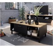 Conjunto mueble tv + mesa centro mesa centro: 110x55x40 mueble tv: 159x40x49