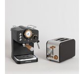 Create - pack toast retro tostadora + thera retro cafetera express acabado mate