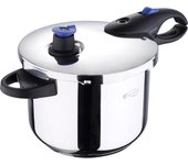 Olla a presion ø22cm 5.5l acero inoxidable colección duero, inducción