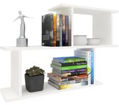 Estante haaus rico v2, blanco, l 100 x an 25 x al 65 cm
