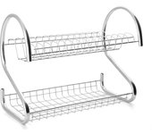 Escurreplatos de 2 niveles, 40 cm