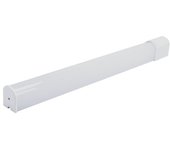Klip interruptor luz baño 8w 900lm 1 toma blanco neutro