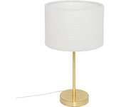 Atmosphera - lámpara de mesa tina doré h49cm