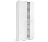 Armario de almacenamiento rey 80cm, ideal para su entrada, su lavandería o incluso su baño.