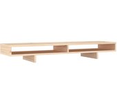 Soporte para monitor 100 x 27 x 14 cm madera maciza de pino 02_0004421