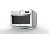 Microondas de superficie plana combinado whirlpool supreme chef mwsc 933 sw 33 l 900 w blanco