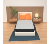 Colchon individual 105x200 de 13 cm de altura, espuma hr, plegable | summit