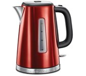 Hervidor eléctrico russell hobbs luna de 1,7 l - hervido rápido - rojo