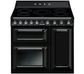 Cocina inducción smeg tr93ibl2 90cm negro 5f