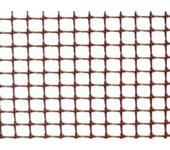 Malla plastico c-111 1mt marron 10x10 cuadranet premiun r/25m.
