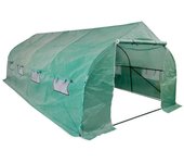Vidaxl invernadero tienda portátil estructura de acero 18 m²
