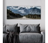 Pintura decorativa lienzo yty562801426_3080 multicolor 30x80 cm