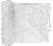 Red de sombra rectangular - red de camuflaje - 6x6m - blanca