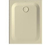 Plato de ducha rectangular betteultra 1000x750x25mm, con anti-slip pro, 1650-441ae, color: crema mate