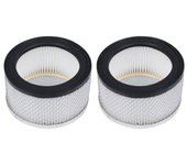 Vidaxl filtros hepa para aspiradoras de ceniza 2 uds lavables