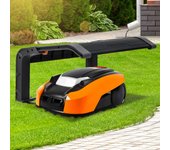 Garaje cortacésped robot cortacésped cubierta protectora del techo cubierta plegable