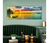 Pintura decorativa lienzo yty745431814_3080 multicolor 30x80 cm