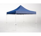 Carpa plegable 3x3 master plus - azul - impermeable - cenador ideal para camping, eventos, jardín, playa