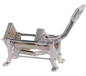 Cleiton® cortadora de patatas, verduras y frutas | cortador manual de sobremesa con cuchillas de acero inoxidable con 3 medidas de corte 8, 10 y 12 mm