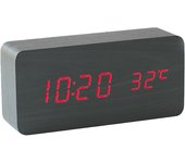 Reloj despertador digital led red