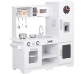 Cocina de juguete aiyaplay mdf blanco 100.5x41x110 cm 350-180v80wt