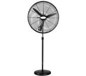 Ventilador de pie tormenta motor ac 280w negro