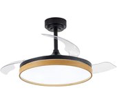 Ventilador led aspas plegables panam negro 72w 7920lm cct