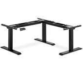 Escritorio esquinero para trabajar de pie o sentado (base) - altura: 58 - 123 cm - ancho: 90 - 150 cm (iz 14_0005936