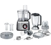 Bosch mc812m844 robot de cocina 3,9 l negro, acero inoxidable 1250 w