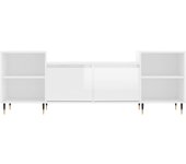 Mueble tv multimedia estantería para televisión buffet para televisión comedor salón dormitorio brillante 02_0027053
