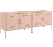 Mueble de tv multimedia estantería para televisión buffet de televisión comedor salón dormitorio 2 piezas 02_0028649