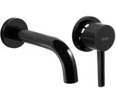 Grifo emportado oculto rea lungo + box black metalic
