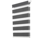Persiana enrollable que oculta 45 x 170 gris