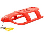 Vidaxl trineo para niños polipropileno rojo 102,5x40x23 cm