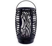 Farol antorcha solar led moderno efecto llama de fuego