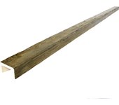 Viga imitación madera 14,5cm de ancho x 8cm de alto x 4m de largo color miel decorativa de poliuretano vu4003-m