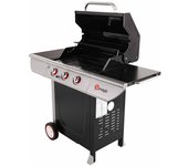 Barbacoa de gas con tapadera de cocina