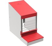 Nido para aves de corral galvanizado, ponedero gallinas ideal para 4/6 gallinas, nido para gallinas 26x50x44 cm