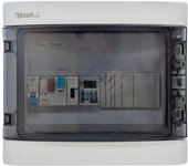Cuadro eléctrico para piscina en caja ip65 de alta calidad transformador 50w 12v/ac bomba hasta 0.5 cv contactor reloj