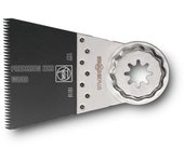 Hoja de sierra de precisión fein e-cut hcs starlock plus para madera - 50x65 mm - 63502127210