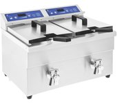 Freidora eléctrica profesional para restaurante 2 x 10 litros 60 a 190°c 14_0001773