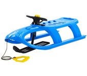 Vidaxl trineo con volante polipropileno azul 102,5x40x23 cm