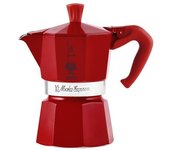 Cafetera bialetti 0001006 moka express roja